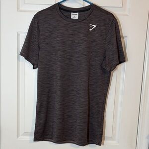 Gymshark Red-Brown Men's T-Shirt - Slim Medium